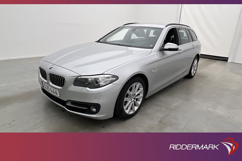 BMW 520 d Touring 190hk Sportpaket Skinn Rattvärme Drag