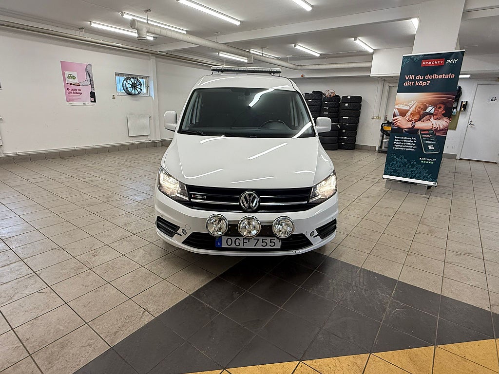 Volkswagen Caddy VAN 2.0 TDI BMT 4MOTION EU6 AUT DRAG VÄRMA V-HJUL MOMS