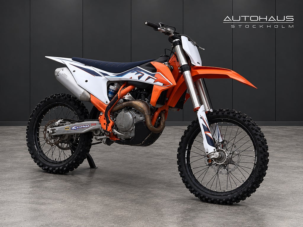 KTM 450 SX-F Elstart 2 motormappar TC 77 timmar