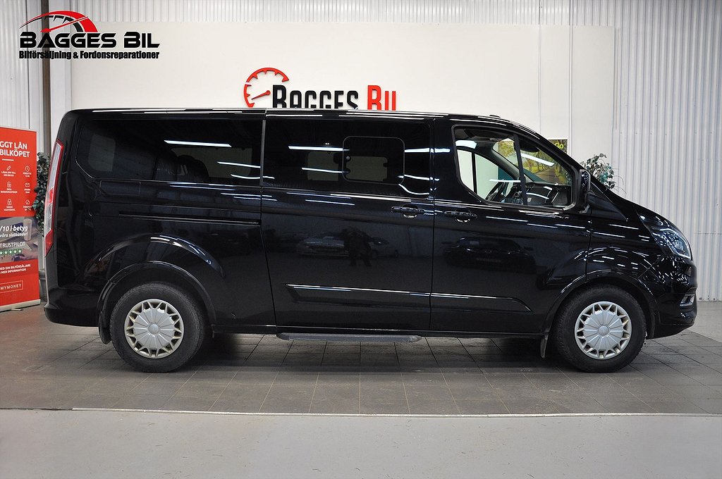 Ford Tourneo Custom 320 2.0 EcoBlue Automat 185hk 9 sits SPORTVAN