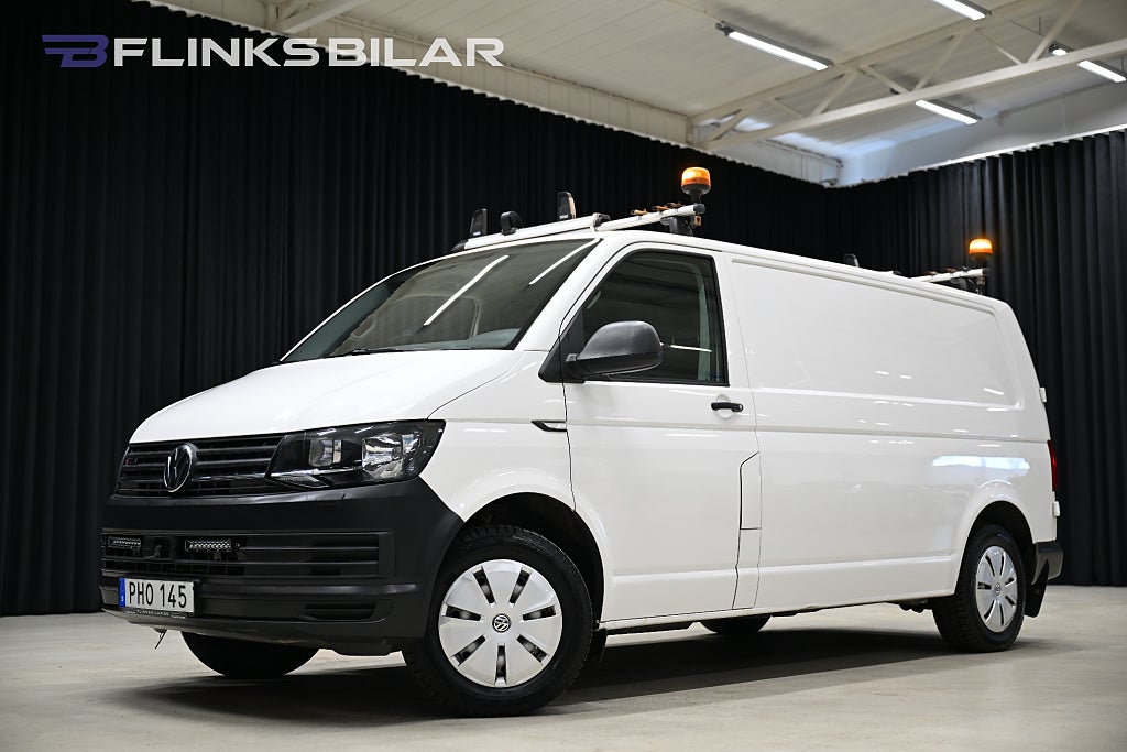 Volkswagen Transporter 4Motion 150HK L2 Servicebil|Inredd|Drag|Värmare|SeUtr!!