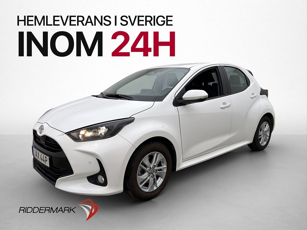 Toyota Yaris Hybrid 116hk Active Kamera Adaptiv-Fart MOMS