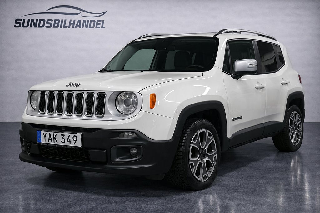 Jeep Renegade 2.0 CRD 4WD Limited NAVI KAMERA 1,95% KampanjRänta 