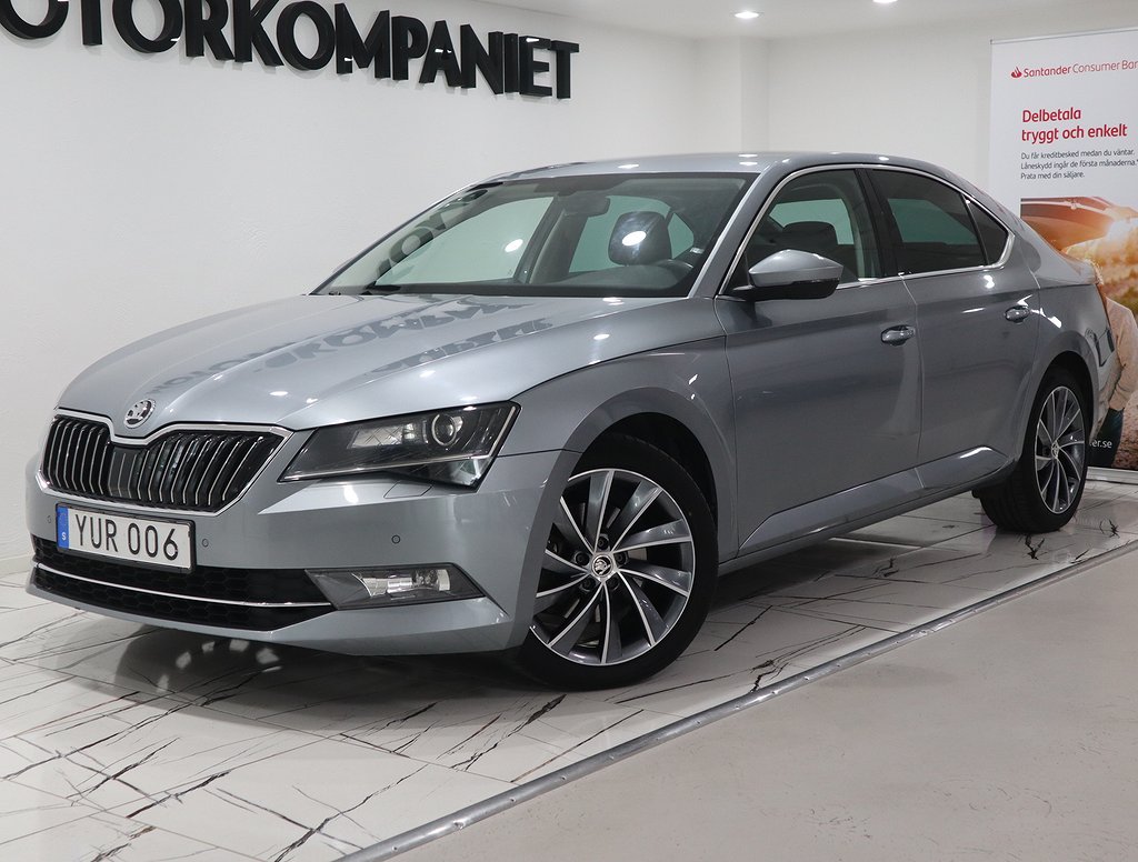 Skoda Superb 2.0 TDI Businessline Värmare Canton Drag Läder