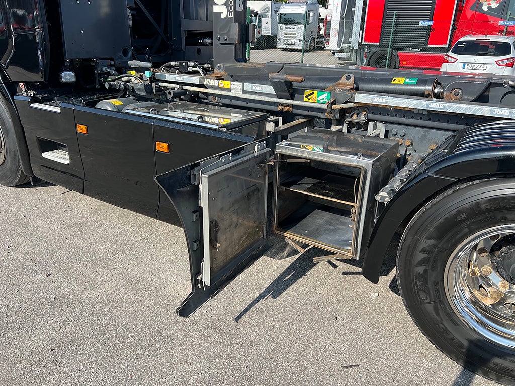 Scania R650 V8 6x4 Tandem Lastväxlare, Kranflak & Liftdumper, Euro 6