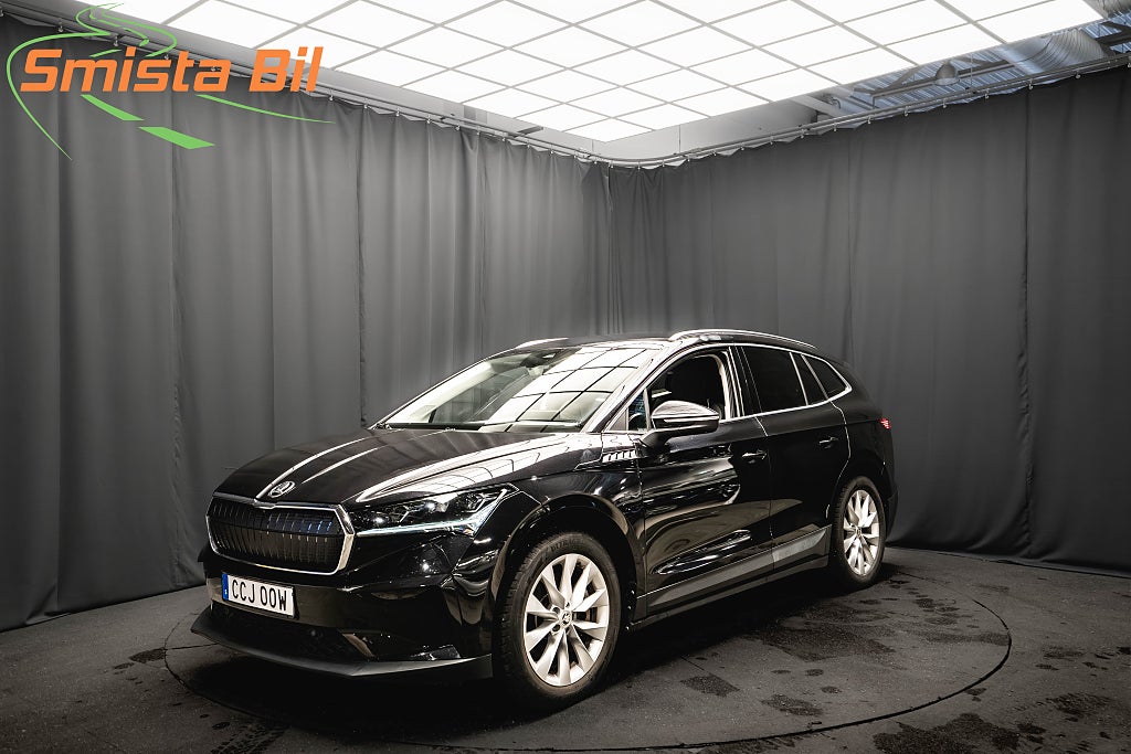 Skoda Enyaq iV 80 DRAG 360° KAMERA HEAD-UP ELSTOL MINNE MOMS