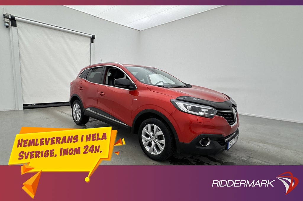 Renault Kadjar 1.2 TCe 130hk Limited Kamera Navi Halvskinn