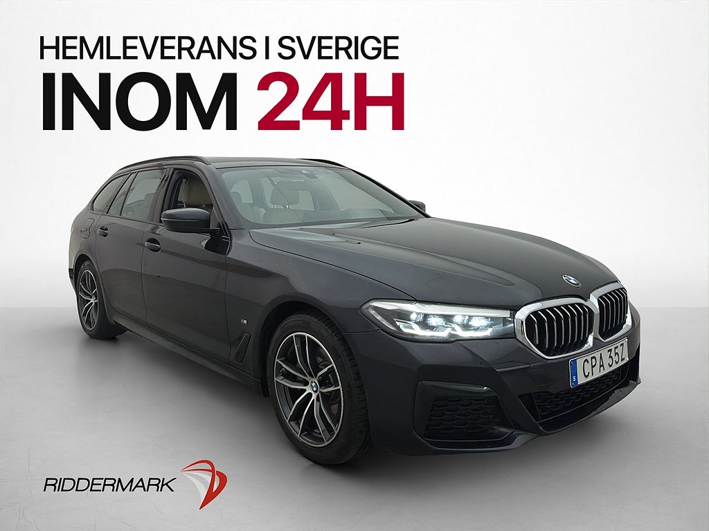 BMW 520 d xDrive Touring M Sport Kamera Skinn CarPlay Drag