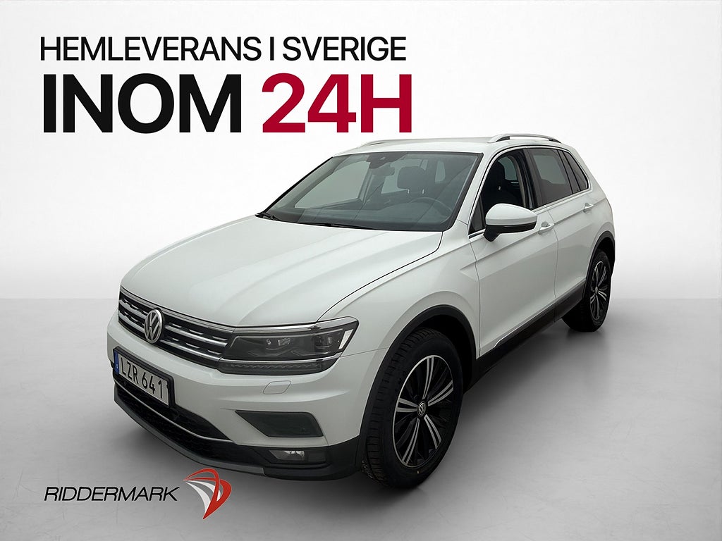 Volkswagen Tiguan 2.0 TDI 4M 190hk Cockpit Värmare CarPlay
