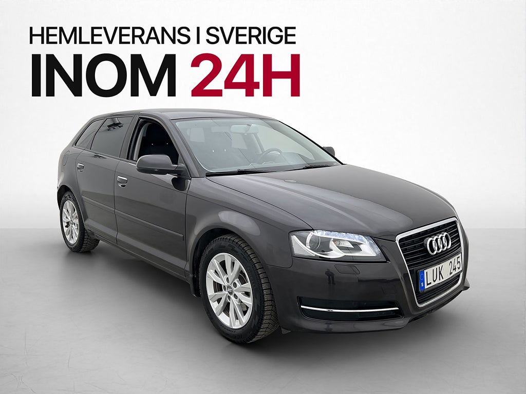 Audi A3 1.6 TDI S Tronic 105hk Attraction Kamrem-Bytt