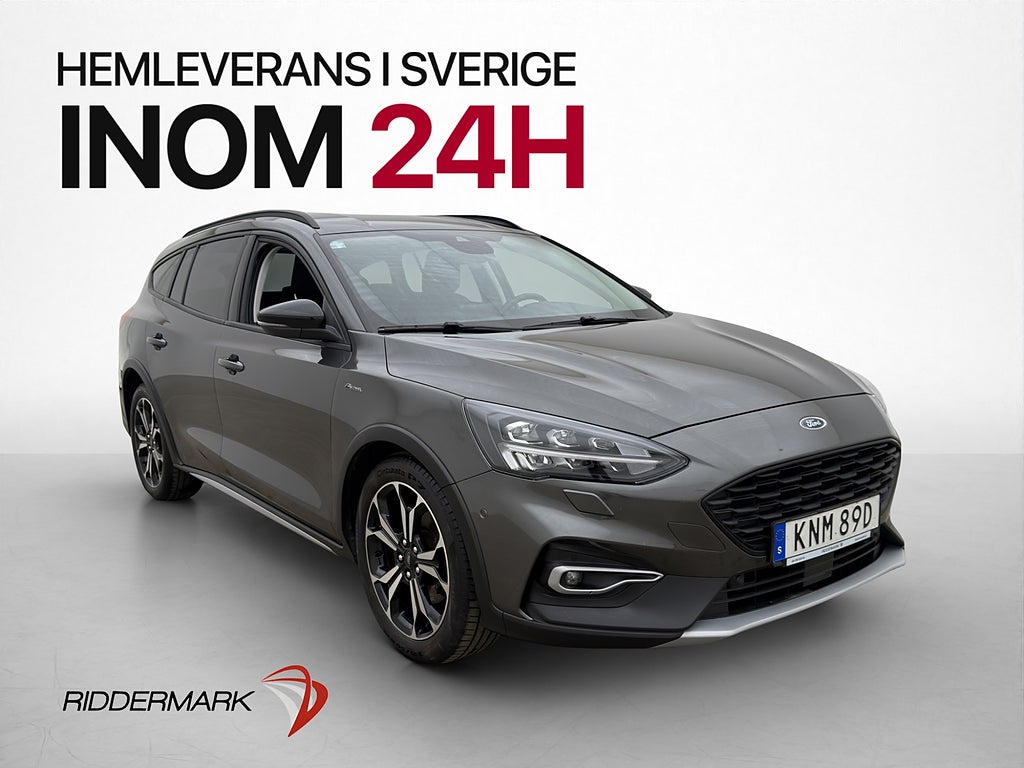 Ford Focus Active Kombi 125hk Kamera Keyless Rattvärme