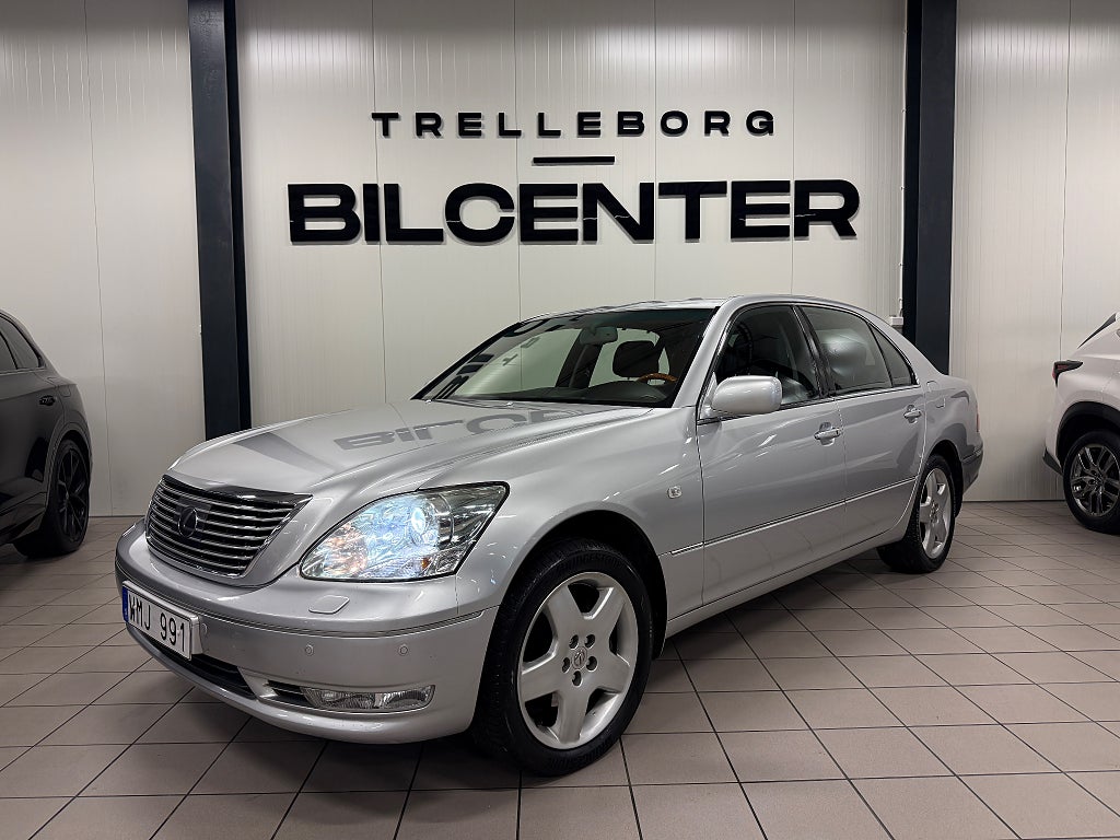 Lexus LS 430 4.3 V8 282hk Svensksåld | 2 Brukare