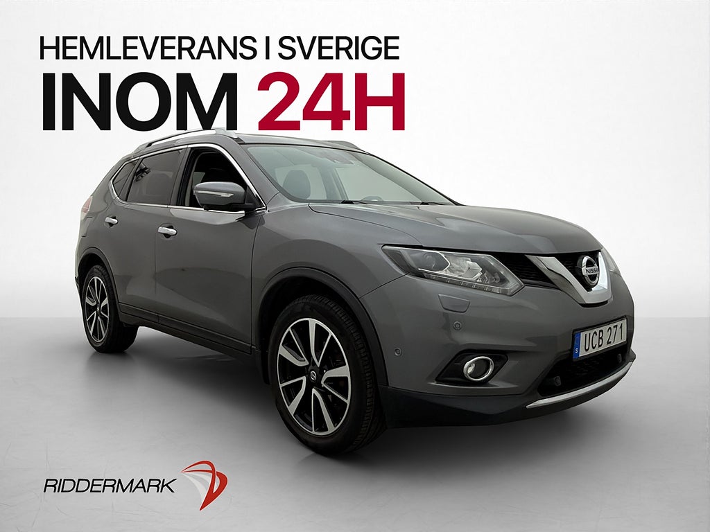 Nissan X-Trail 1.6 dCi 130hk Tekna Pano 360° Skinn Navi