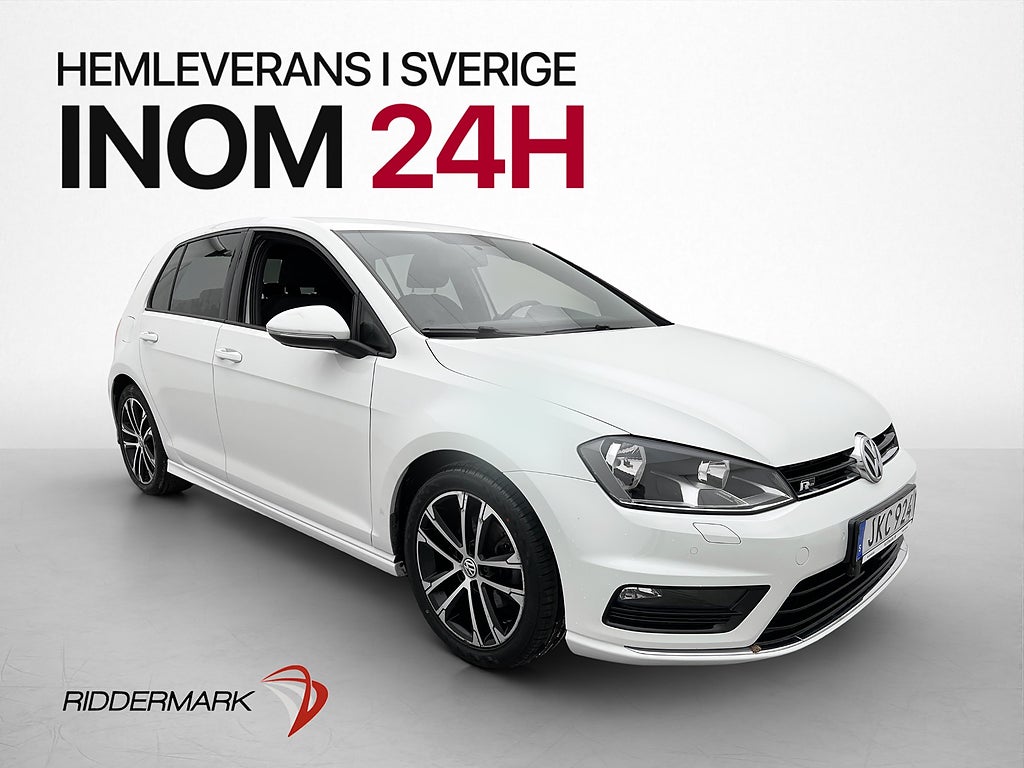Volkswagen Golf 1.4 TSI 150hk R-Line M-Värmare Carplay