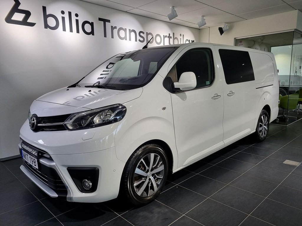 Toyota ProAce Skåpbil 2,0 D AUT 180 HK DUBBELHYTT