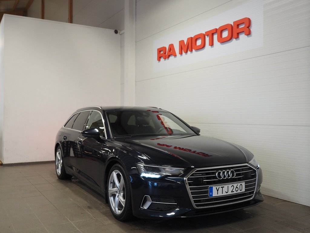 Audi A6 Avant 45 TDI 231hk Q S-line |Drag |D-värm|Cockpit| 2019