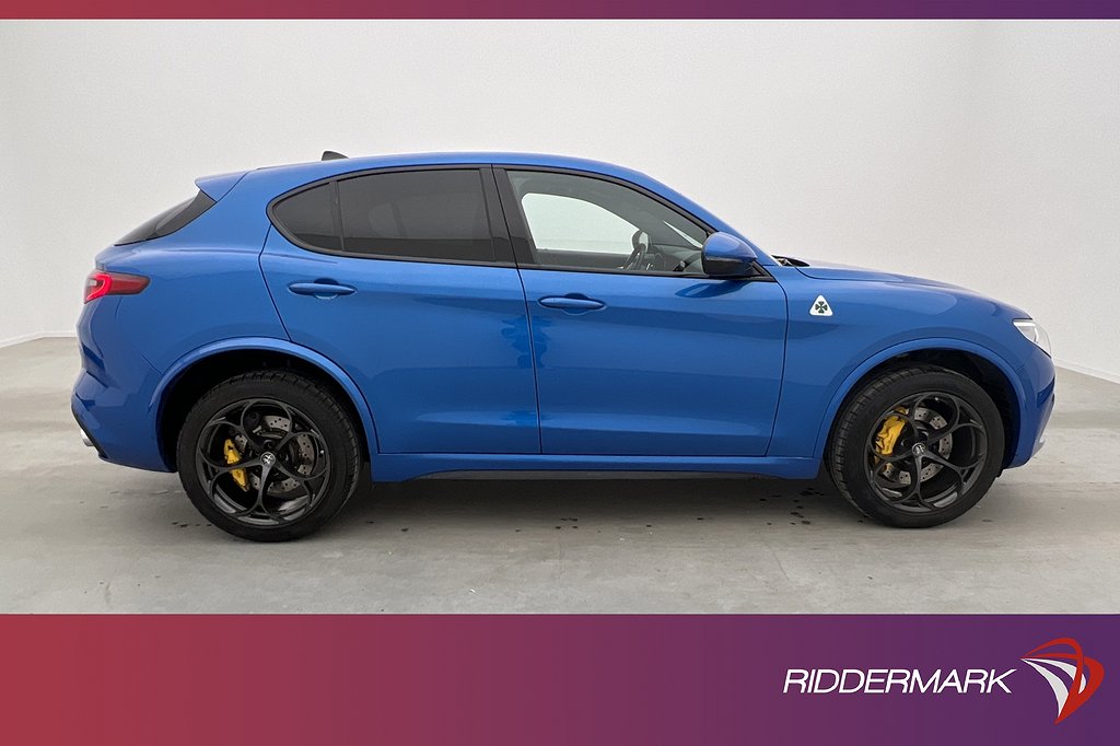 Alfa Romeo Stelvio 510hk Quadrifoglio Pano H/K Navi B-Kamera