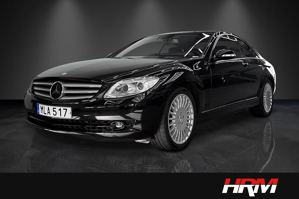 Mercedes-Benz CL 500 388hk Tacklucka Harman Kardon Sv-Såld