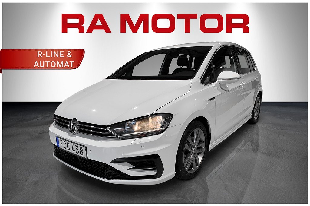 Volkswagen Golf Sportsvan 1.4 TSI 140hk R-Line Carplay PDC 2017