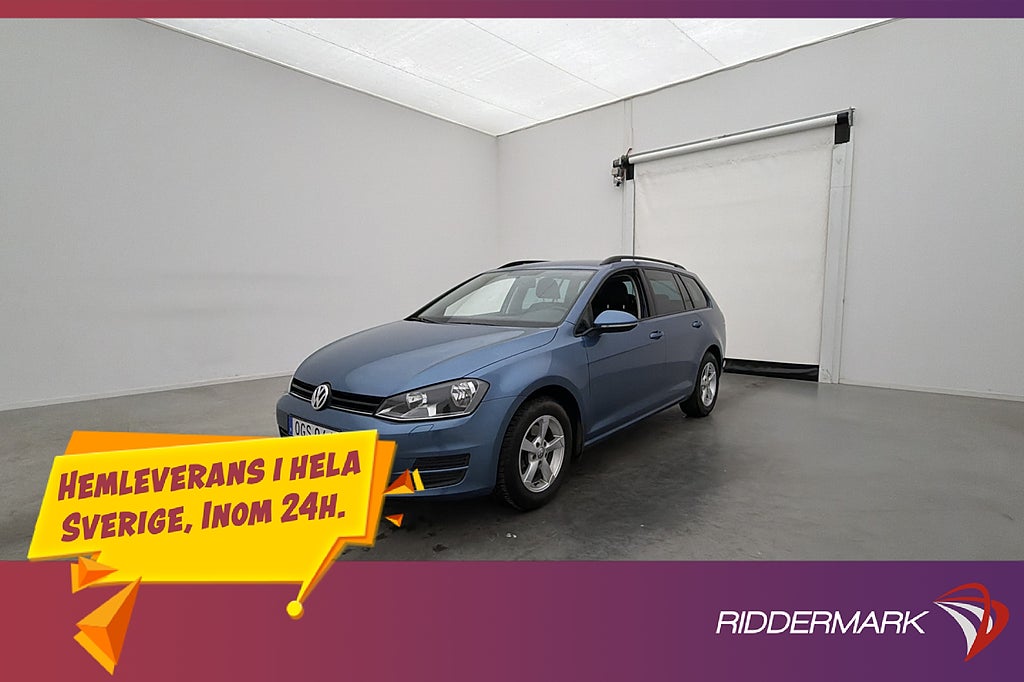 Volkswagen Golf Sportscombi TSI 110hk Kamera CarPlay Drag