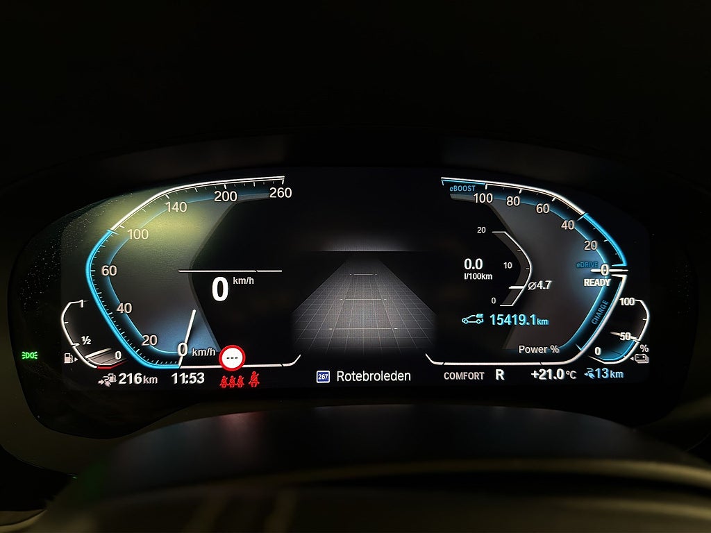 BMW 530e xDrive, Sportline, 2 brukare, Nyservad