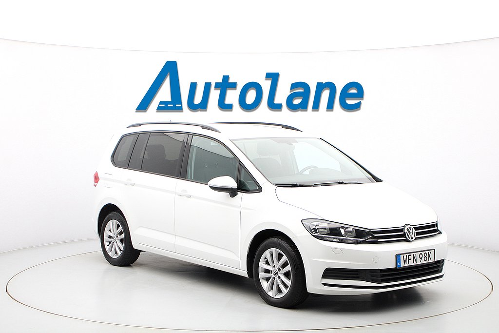 Volkswagen Touran 1.6 TDI 7-sits , Adaptiv, B-kamera, Drag