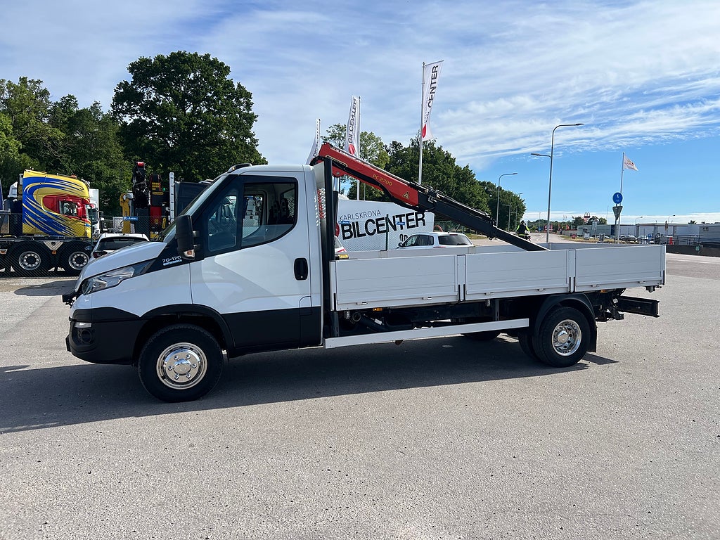 Iveco Daily 70C17 Hi-Matic, Kranbil *4900 mil*Euro 6