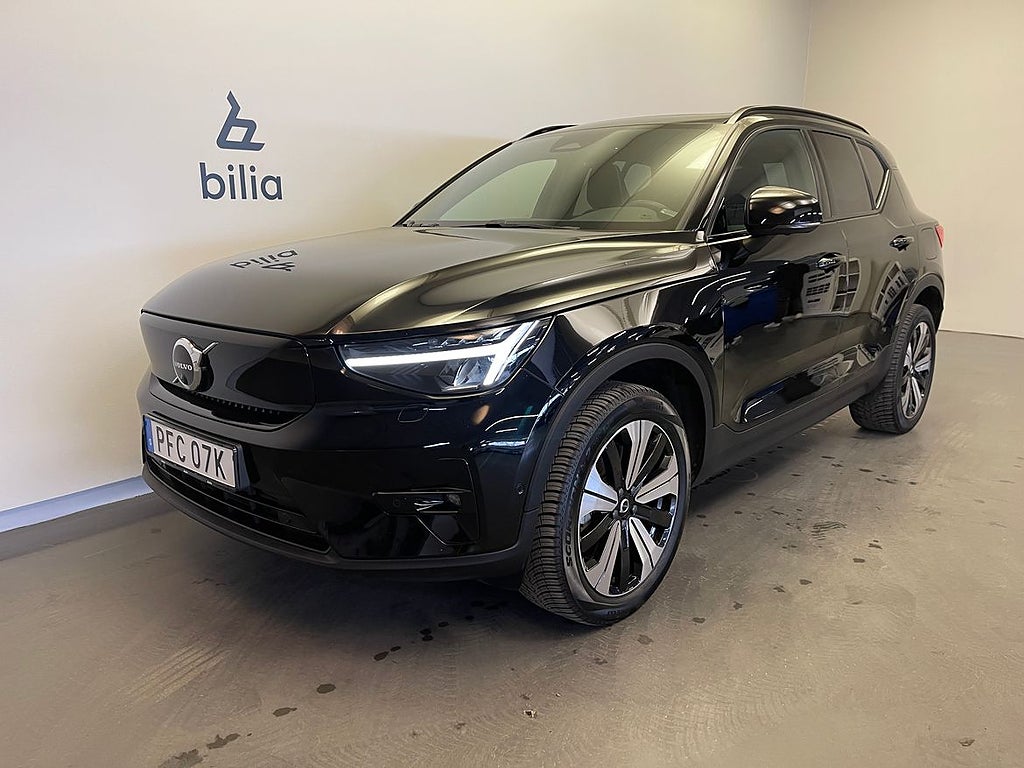 Volvo XC40 Recharge Single Motor Ultimate / Dragkrok / Tonade rutor / Navig