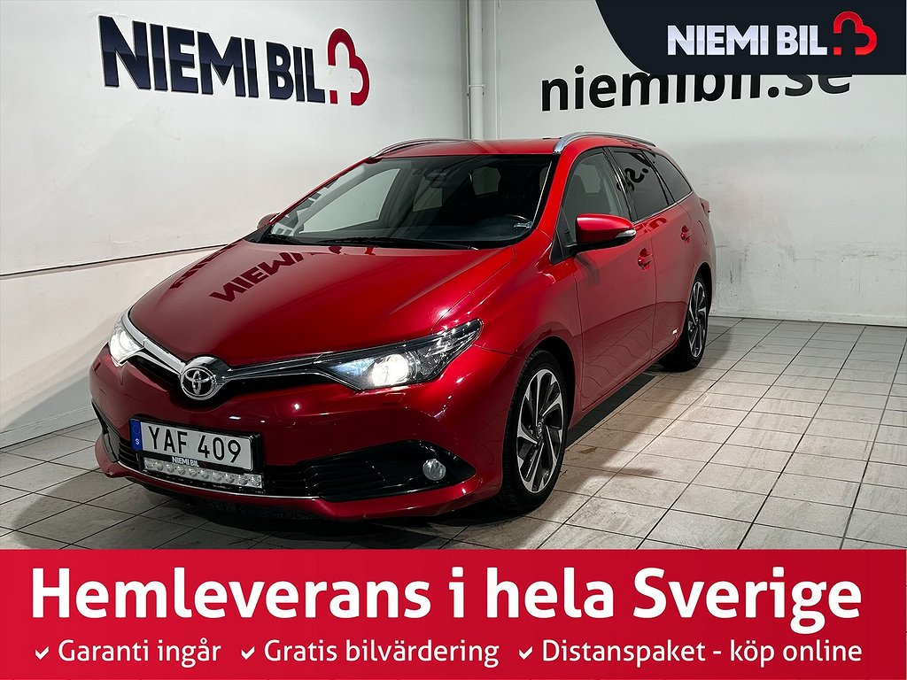Toyota Auris Touring Sports Plus Kamera Mvärm Drag S/V-hjul