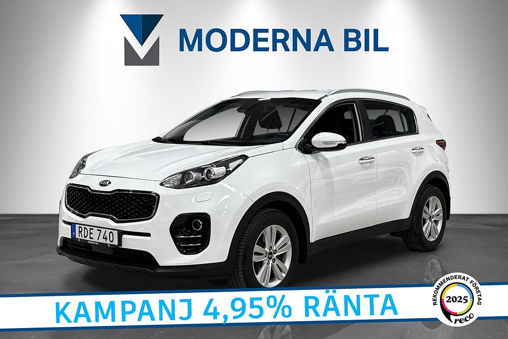 Kia Sportage 1.7 CRDi 115hk Advance Navi Kamera 4,95% Ränta