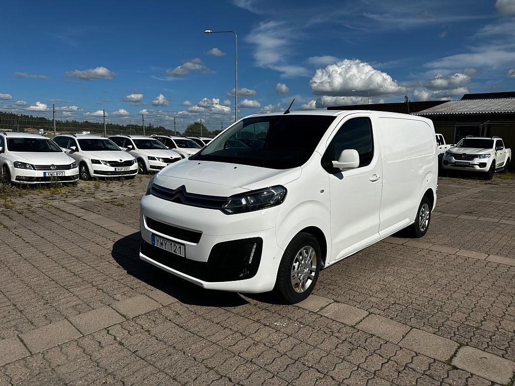 Citroën Jumpy 2.0 BlueHDi LÅNG EU6 VÄRMARE DRAG 3-SITS 2-ÅRS GARANTI