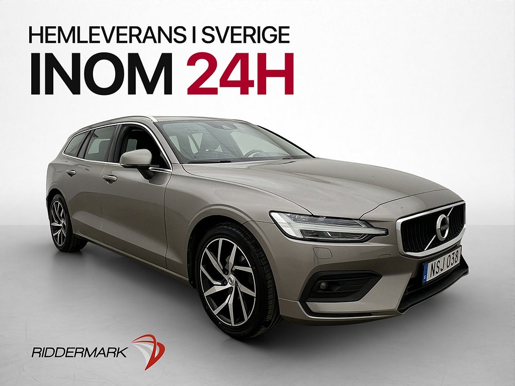 Volvo V60 D4 190hk Momentum VOC Värmare Rattvärme CarPlay
