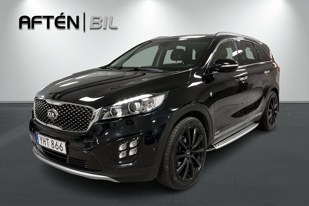 Kia Sorento  2.2 CRDi AWD Black Edition. Navi ,Drag, Pano,7-sits