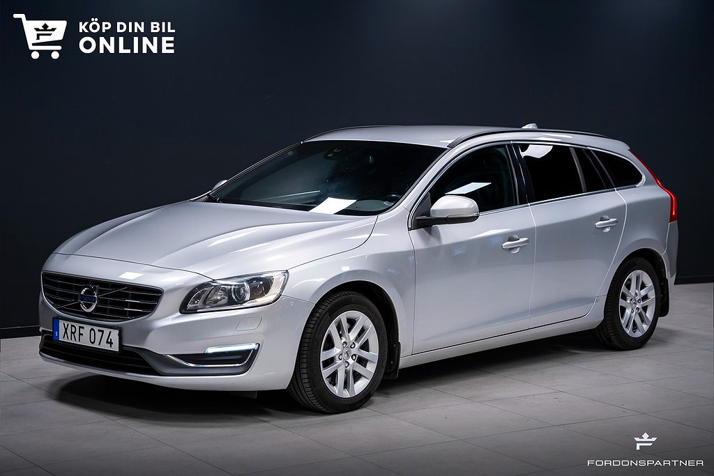 Volvo V60 D4 AWD 163HK AUT MOMENTUM PDC DRAG VÄRMARE 