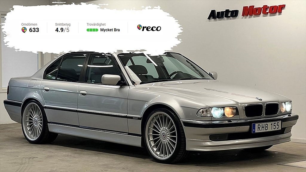 BMW 740 i V8 Alpina 21" / SV-såld 286hk