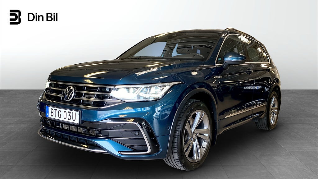 Volkswagen Tiguan R-Line 2.0 TDI 4M | Läder | Navigation |