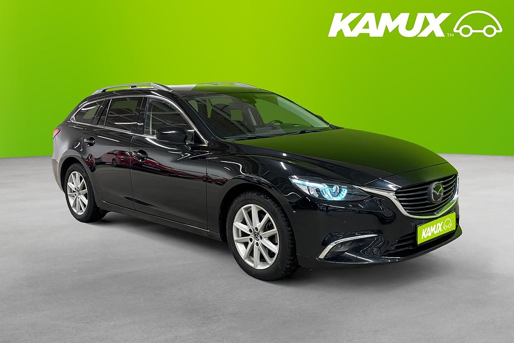 Mazda 6 Wagon 2.5 SKYACTIV-G 192hk M&K HUD Drag B-kamera BOSE Keyless