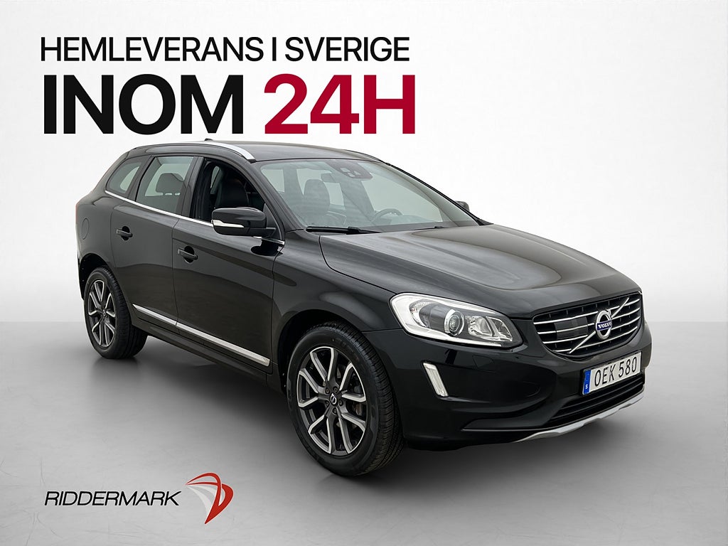 Volvo XC60 D4 AWD Classic Summum VOC Kamera Skinn D-Värmare