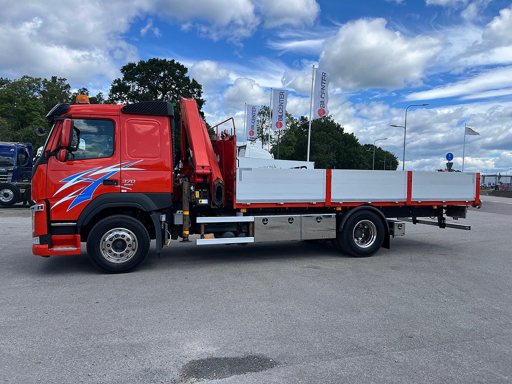 Volvo FM 370 4x2 Kranbil, Palfinger Kran, Euro 6