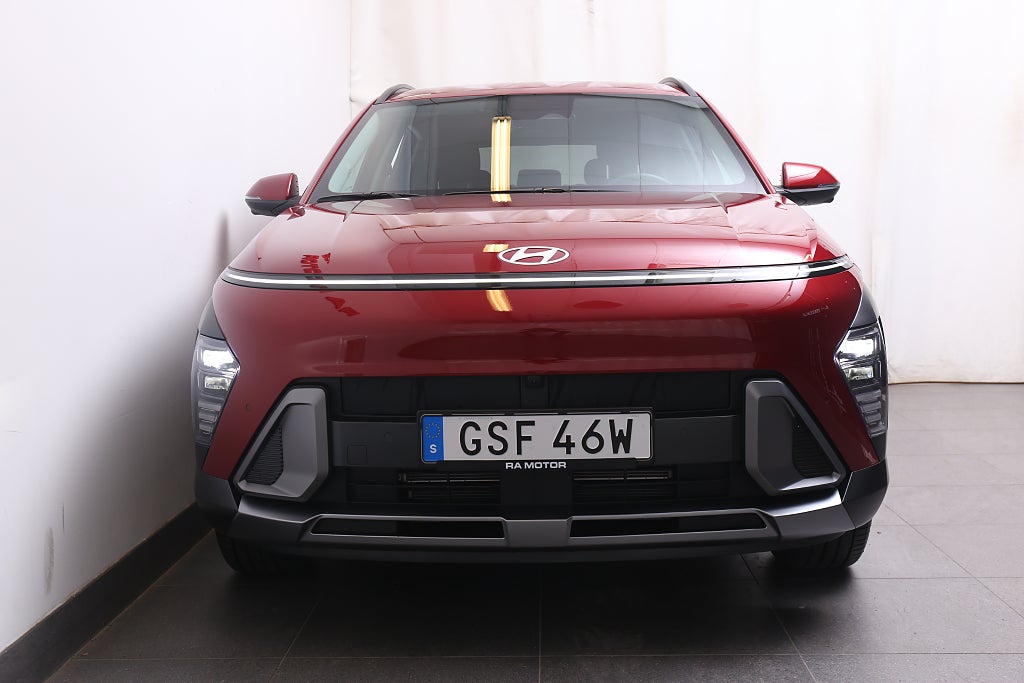 Hyundai Kona Hybrid 1,6 GDi 141hk HEV Advanced Aut Skinn Navi 2024