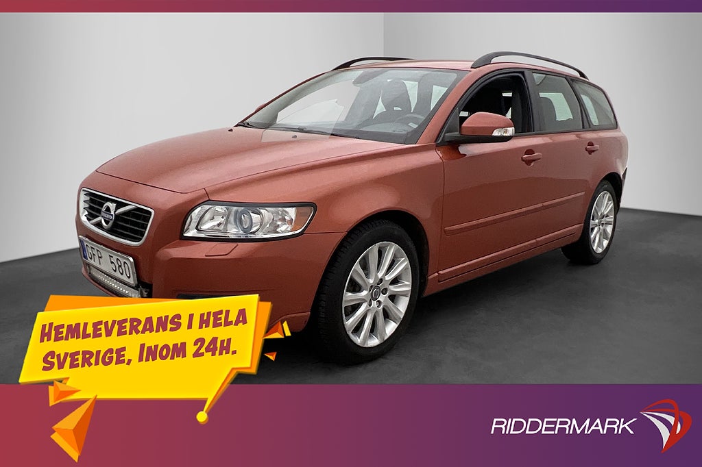 Volvo V50 150hk D3 Geartronic Sensorer Farthållare