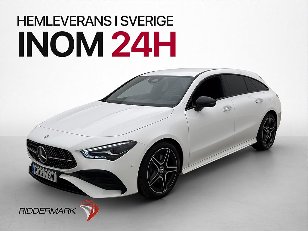 Mercedes-Benz CLA 200 SB AMG Värmare Kamera Navi Halvskinn