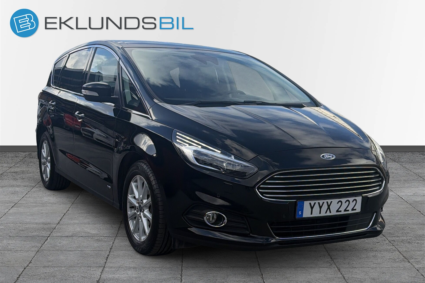 Ford S-Max 2.0 TDCi AWD Powershift Business 7-sits Värmare Carplay 2018 - miniatyr 21