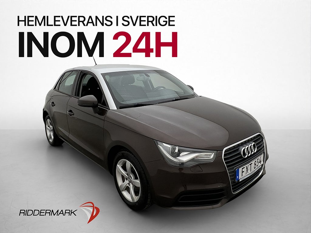 Audi A1 SB 1.6 TDI Sport-Edition AC Farthållare 0,42l/mil