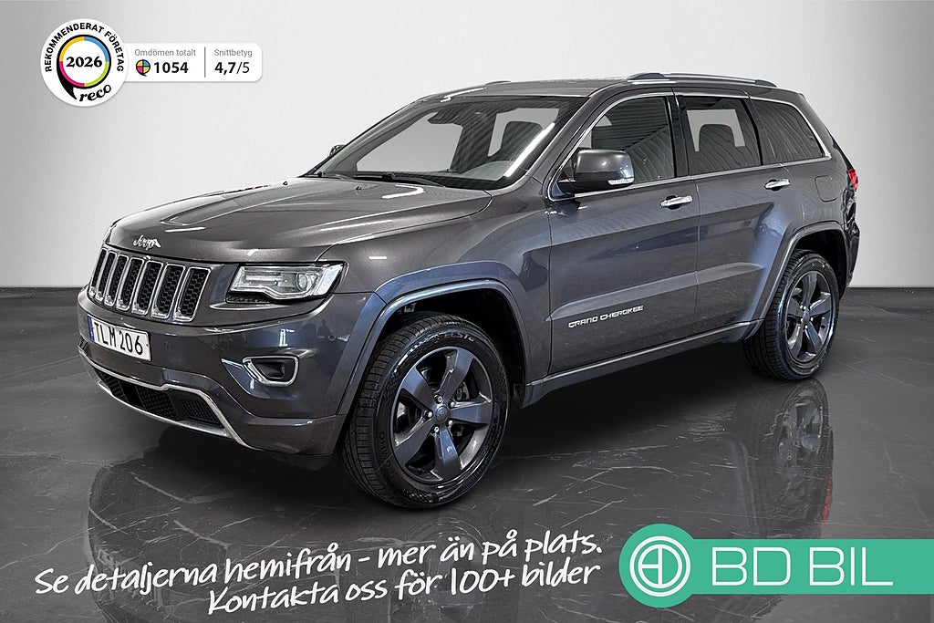 Jeep Grand Cherokee 3.0 V6 4WD PANORAMA HELSKINN TVÅ BRUKARE