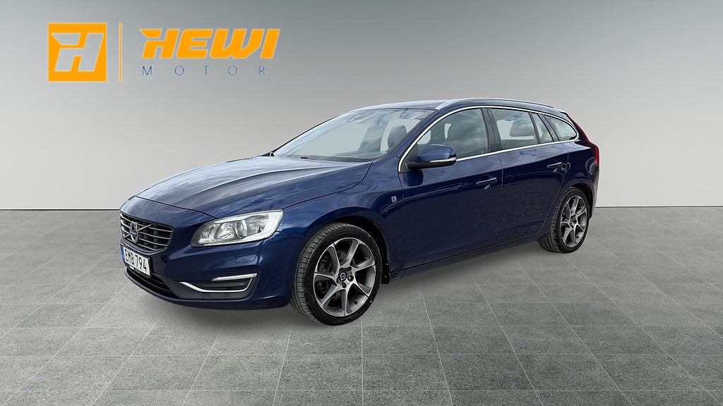 Volvo V60 D4 AWD Aut Ocean Race Skinn HarmonKardon Rattvärme Drag