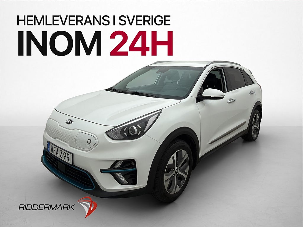 Kia E-Niro 64 kWh 204hk Advance Kamera Navi CarPlay Halvskin