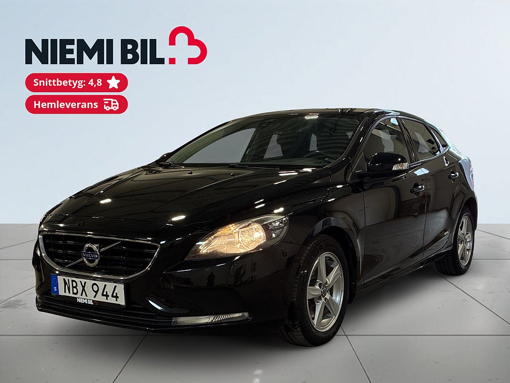 Volvo V40 T2 Drag Värmare Farthållare Fullservad ISOFIX S&V-hjul