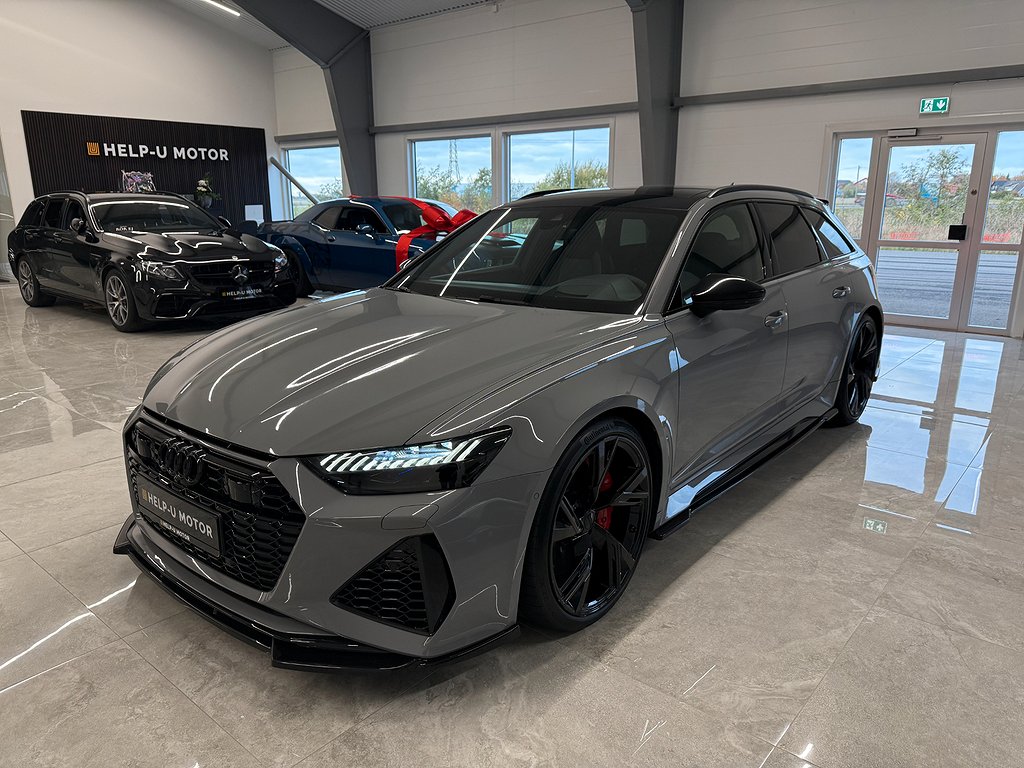 Audi RS6 720hk / Sv.Såld / Ferrita / B&O / Maxton / Pano 