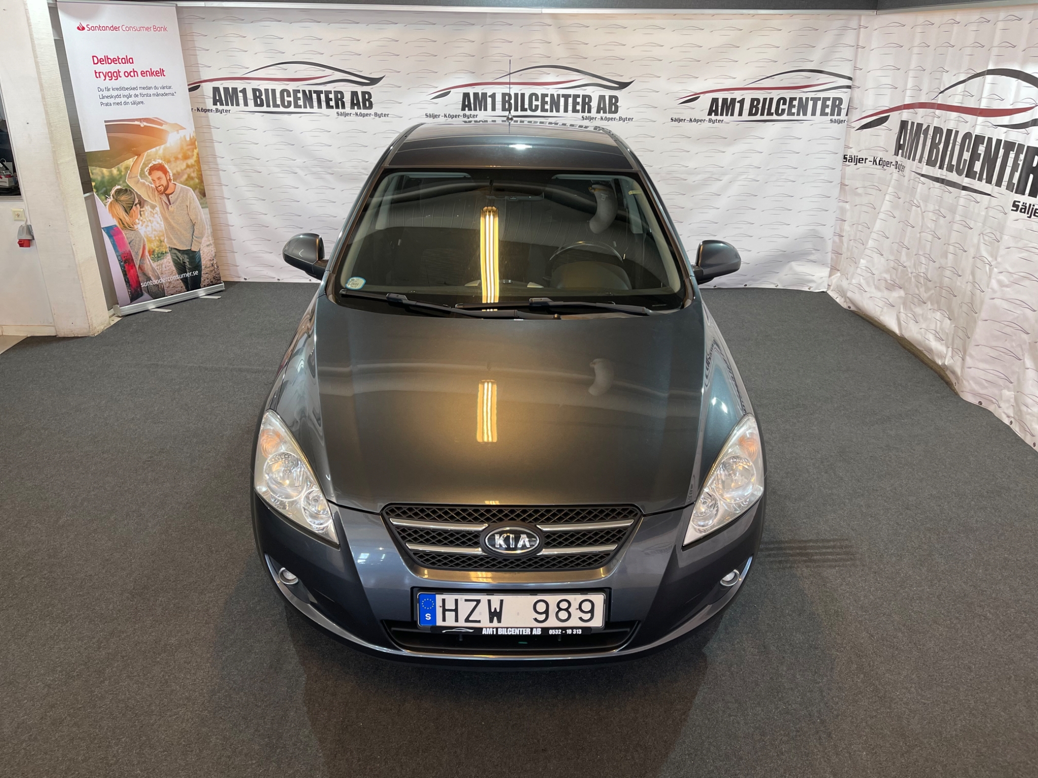 Kia Ceed 1.6 CRDi Automat 115hk lågmil 2009, bild 6/44